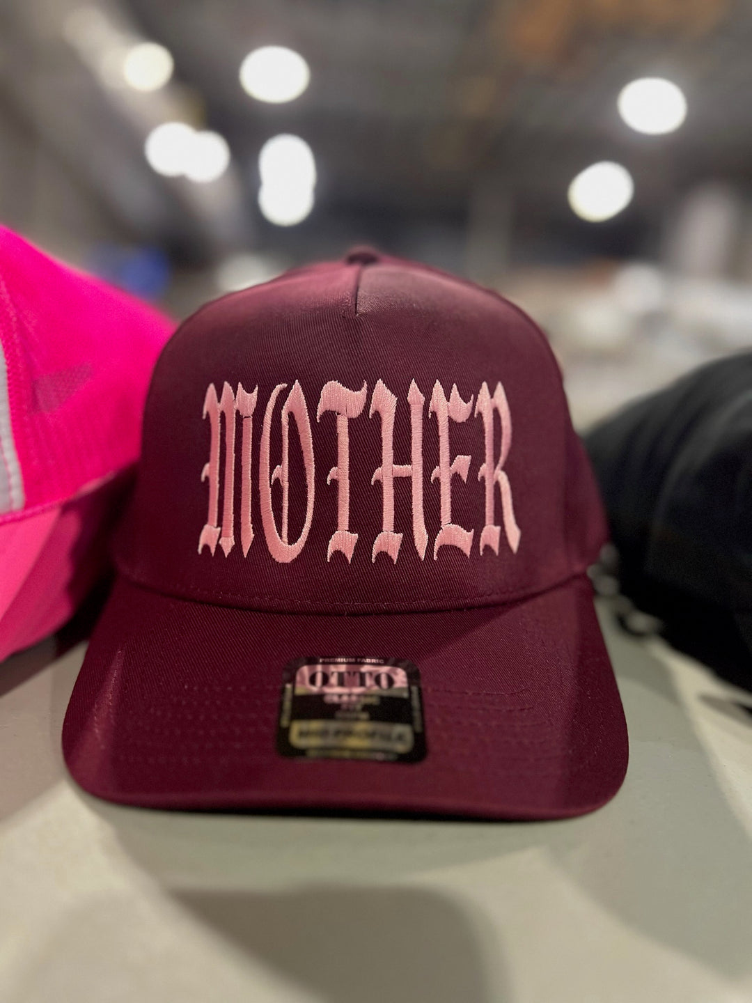 Mother Embroidered Mid Profile Baseball Cap