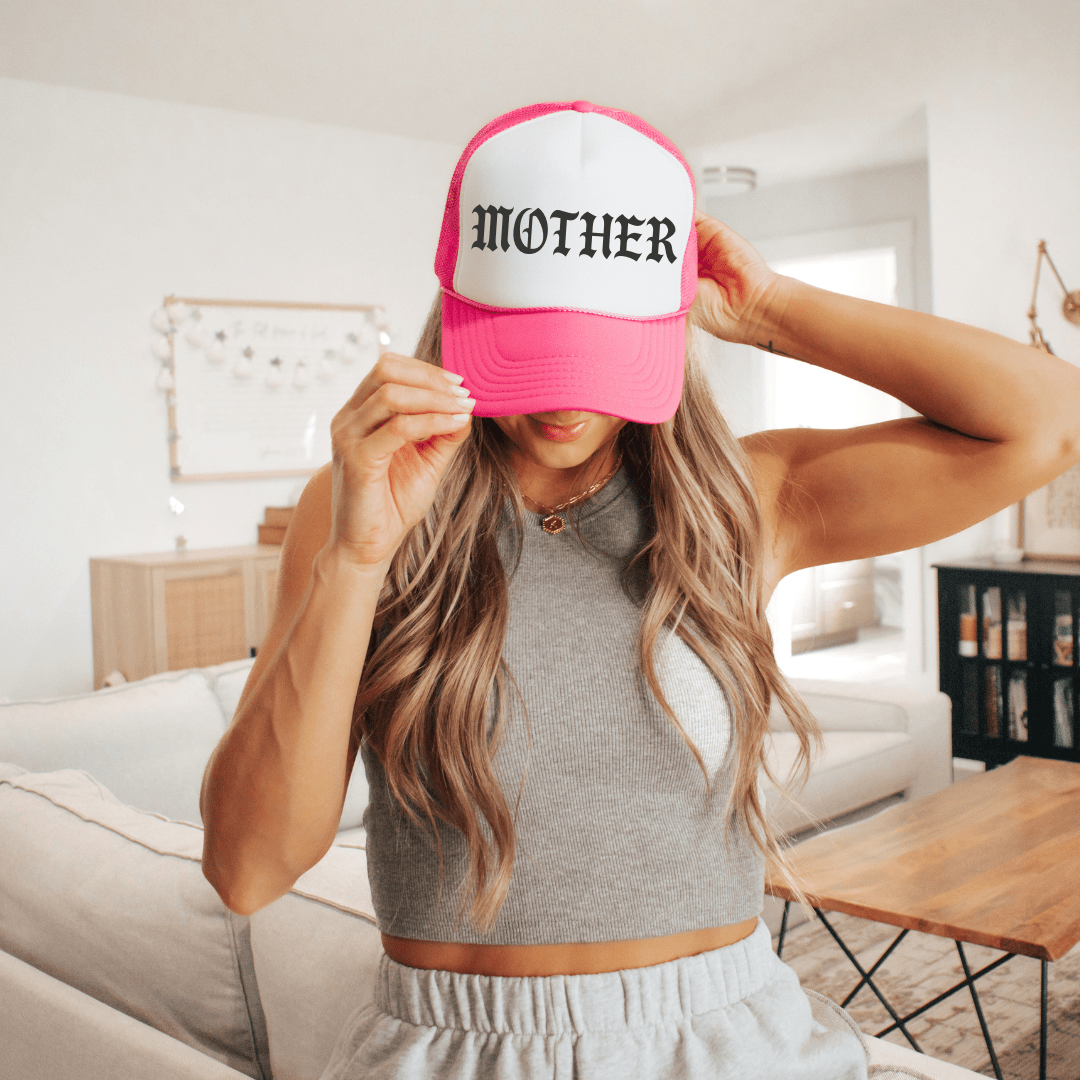 Mother Blackletter Foam Trucker Cap