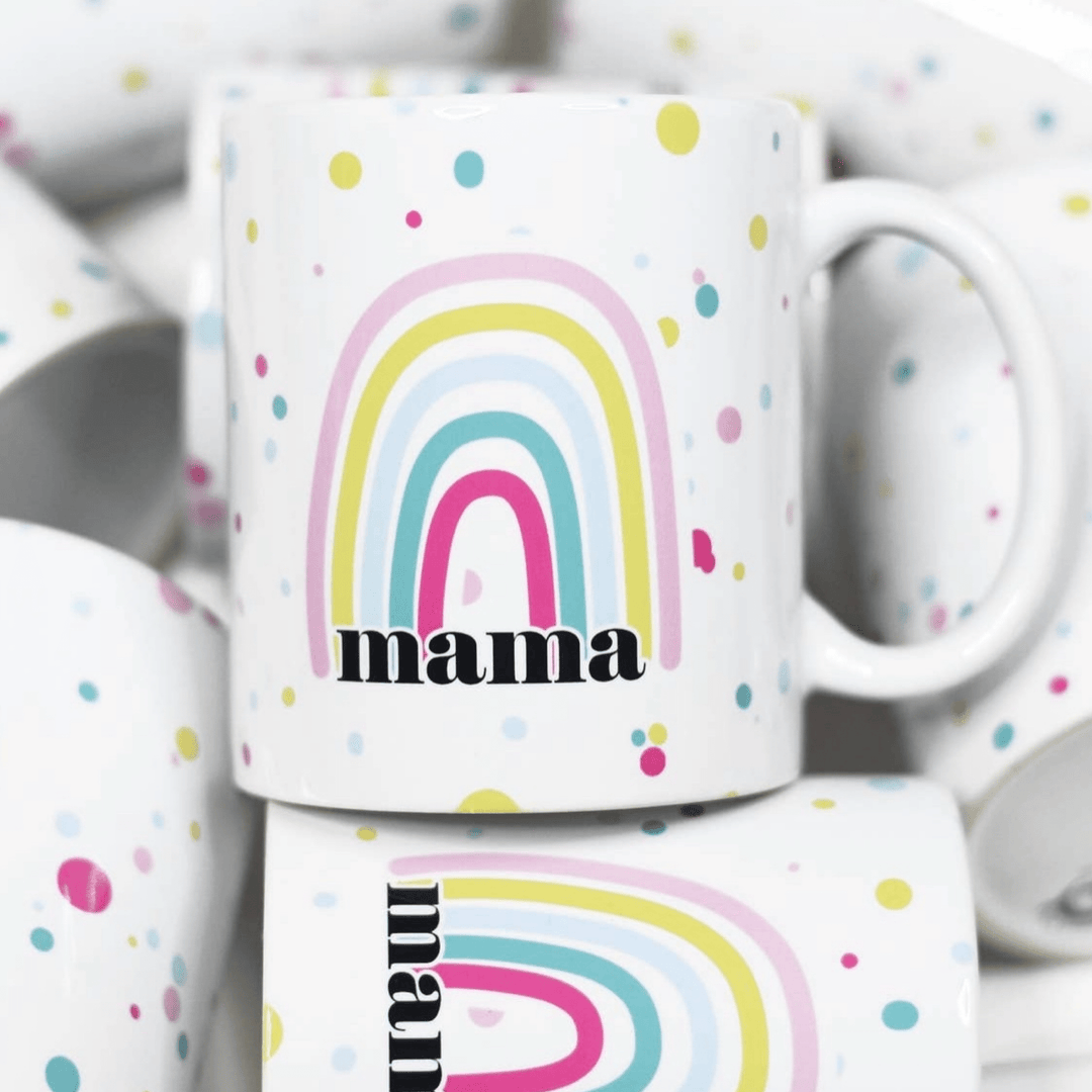 Mama Rainbow Mug