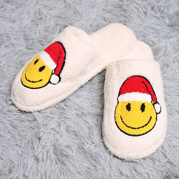 Santa Smiley Lounge Slippers