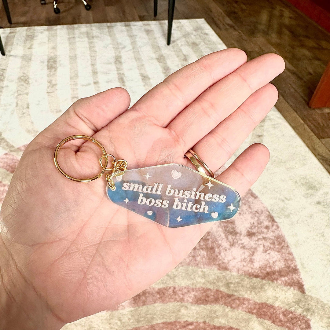 Small Business Boss Keychain