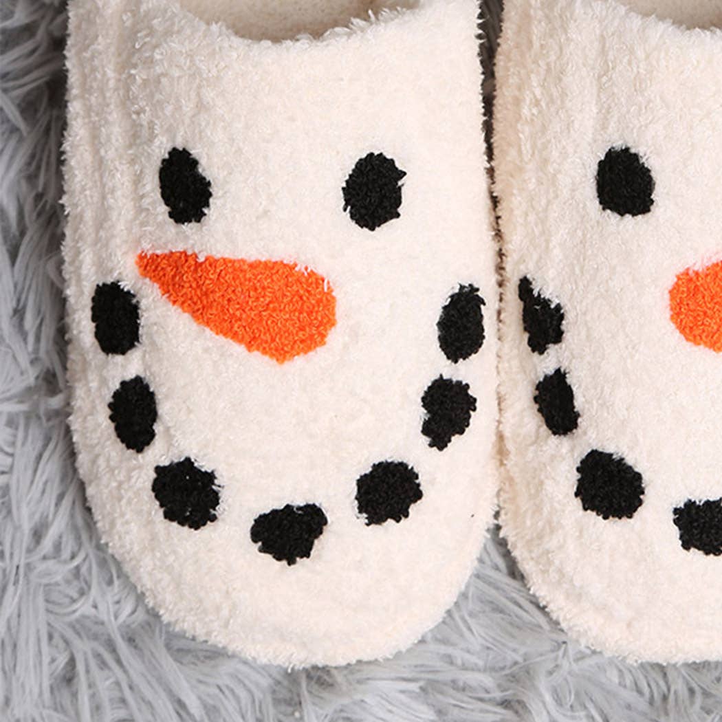 Snowman Lounge Slippers