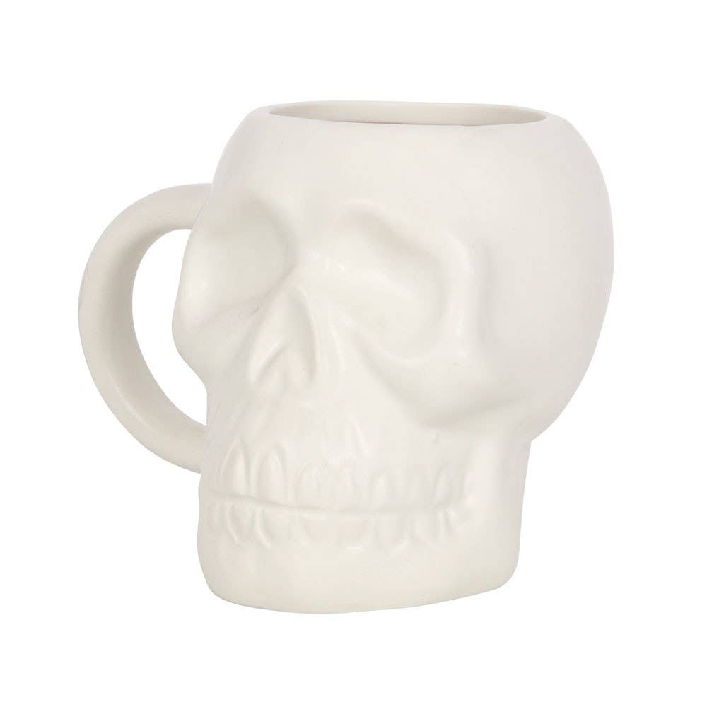 Skull Mug - Matte White (PREORDER)