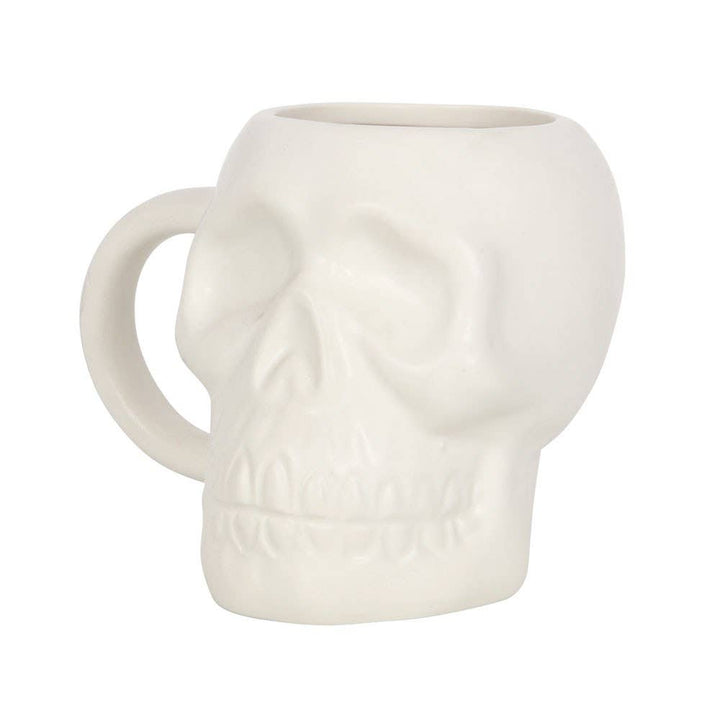 Skull Mug - Matte White (PREORDER)