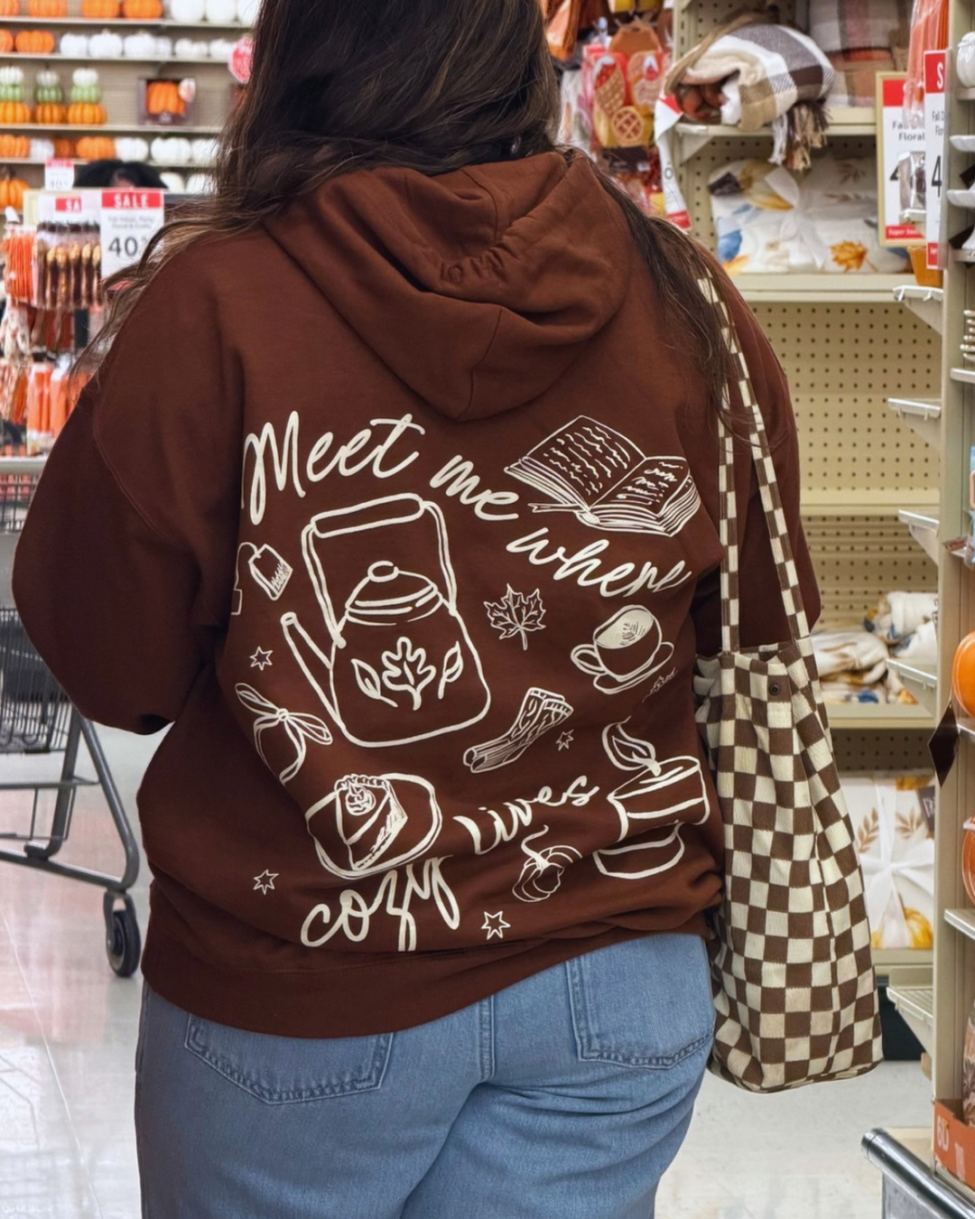 Meet Me Where Cozy Lives Hoodie