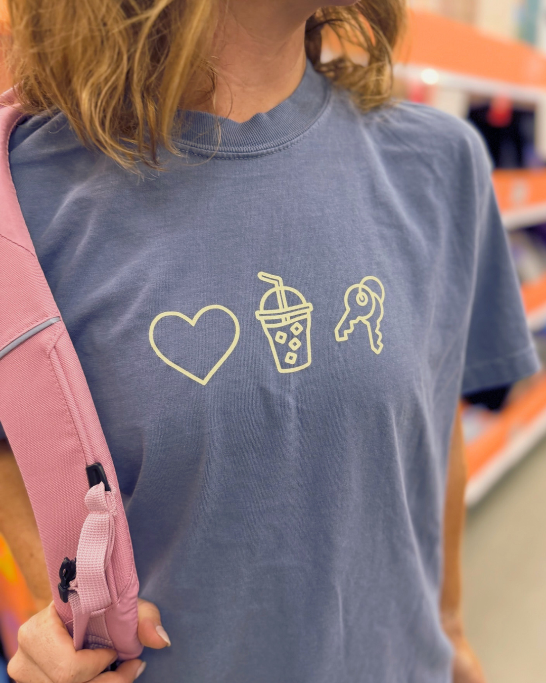 Coffee. Keys. Kids. Tee
