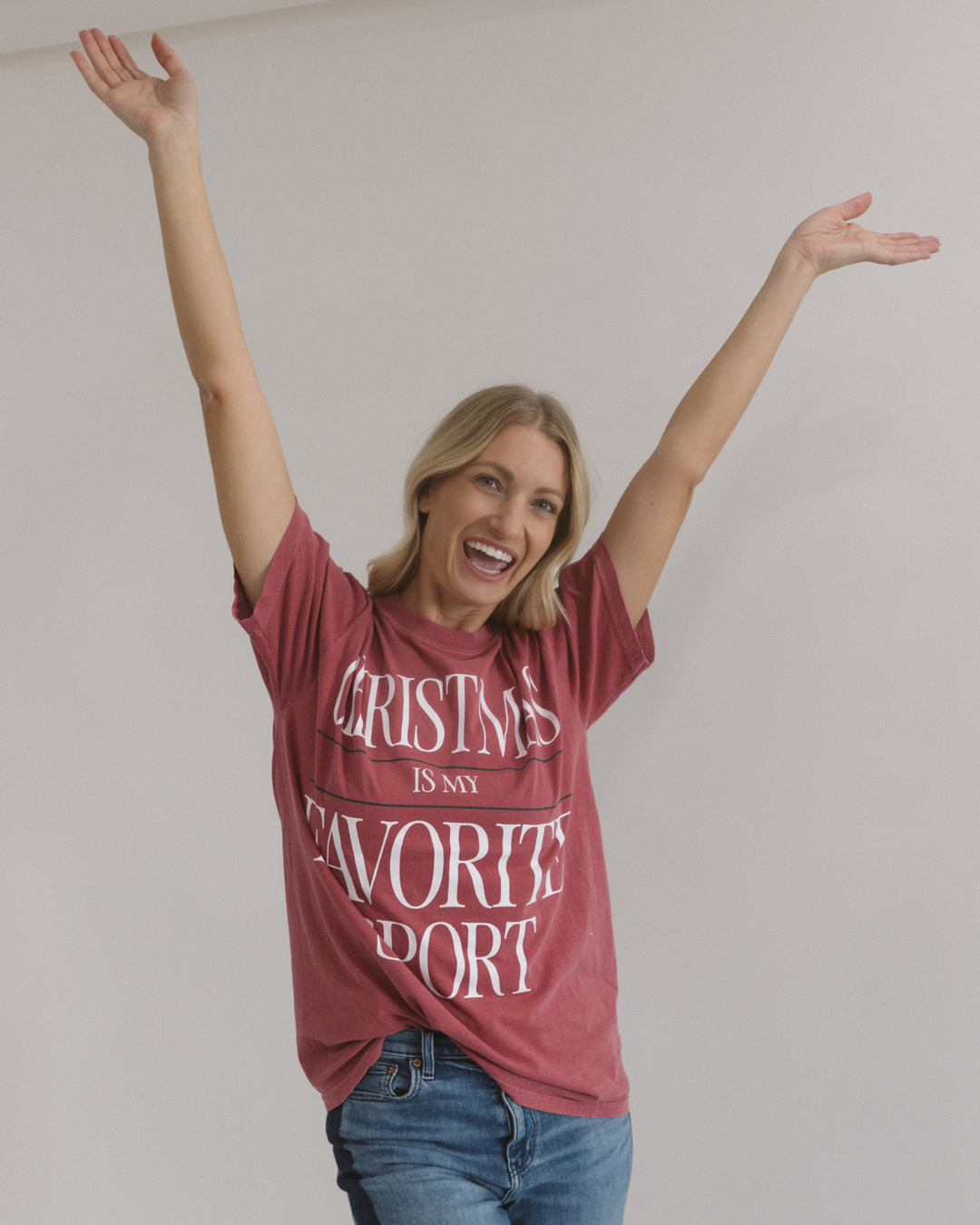 Christmas Is My Favorite Sport Tee