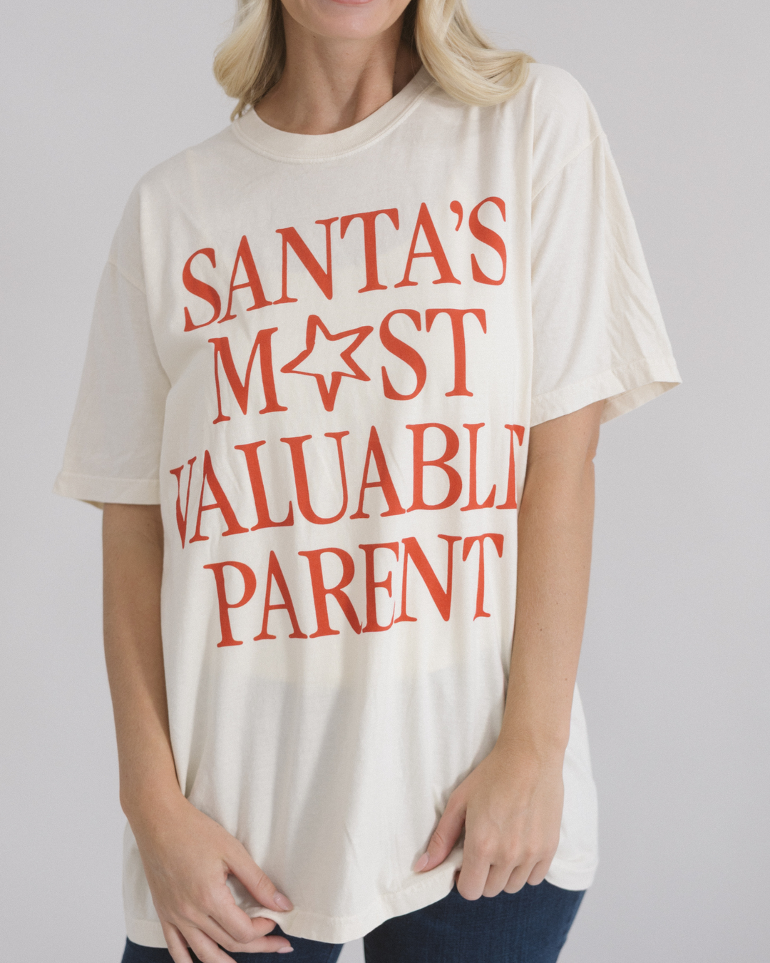 Santa's Most Valuable Parent Tee