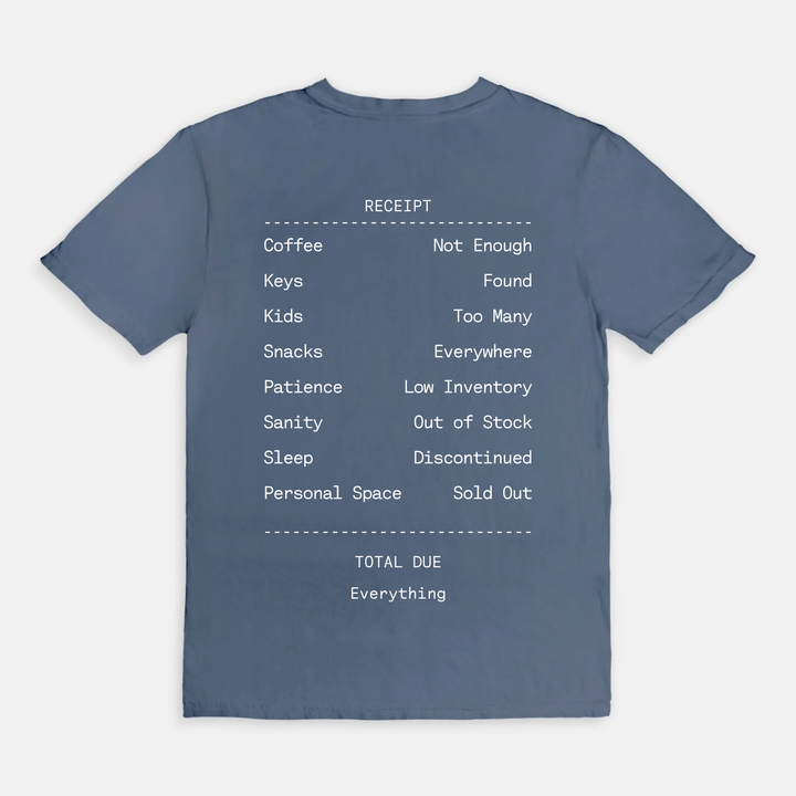 Coffee. Keys. Kids. Tee