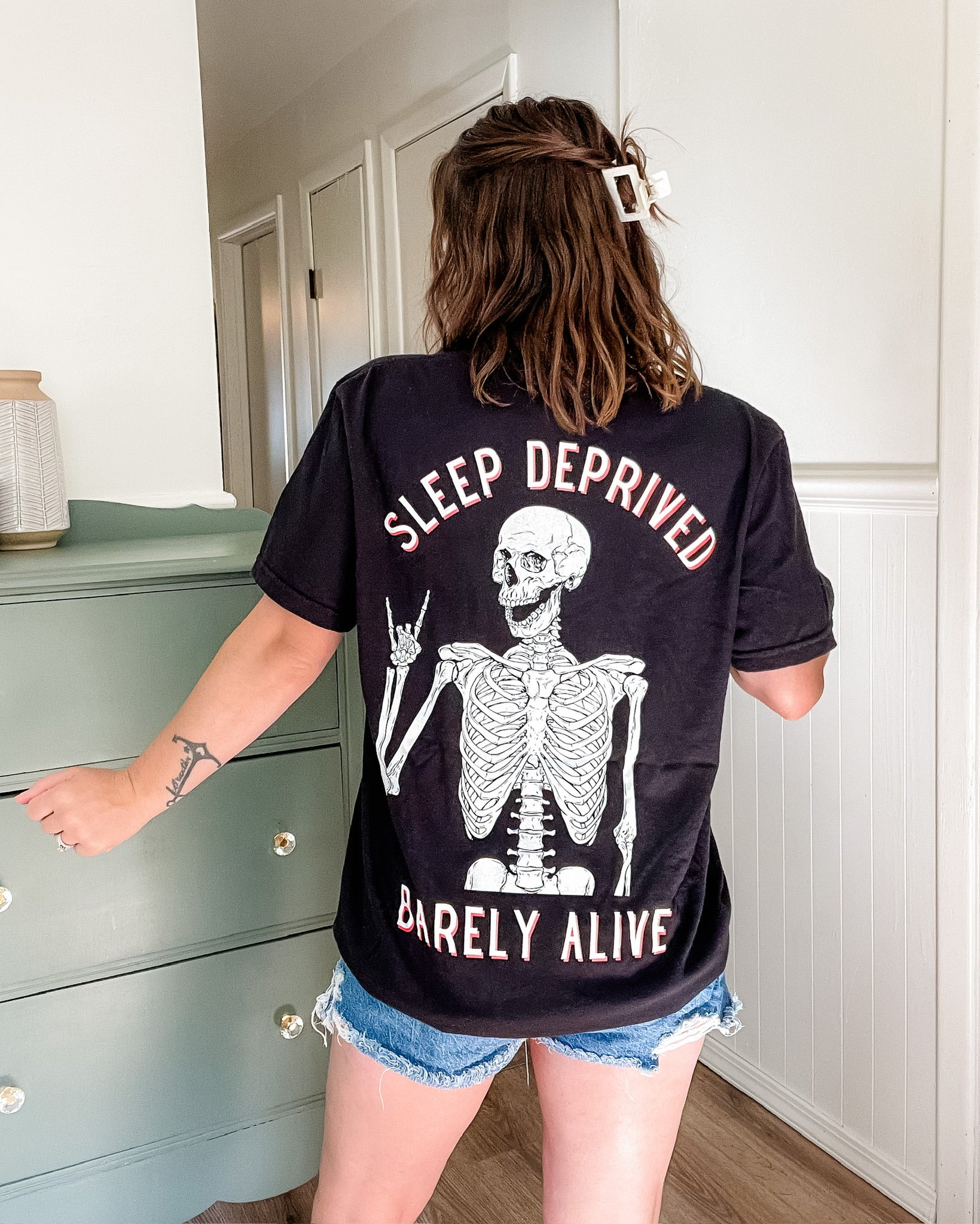 Sleep Deprived Barely Alive Tee – Sweetees