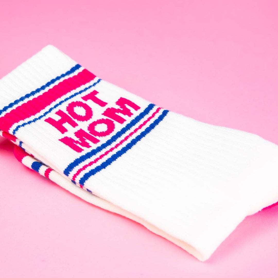 Hot Mom Gym Crew Socks