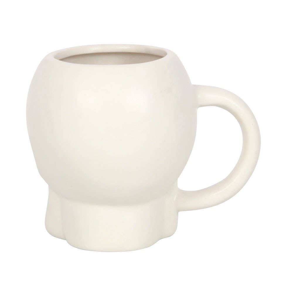 Skull Mug - Matte White (PREORDER)