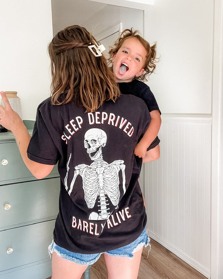 Sleep Deprived Barely Alive Tee