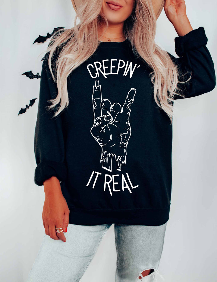Creepin' It Real Sweatshirt (PREORDER)