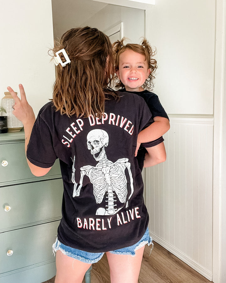 Sleep Deprived Barely Alive Tee