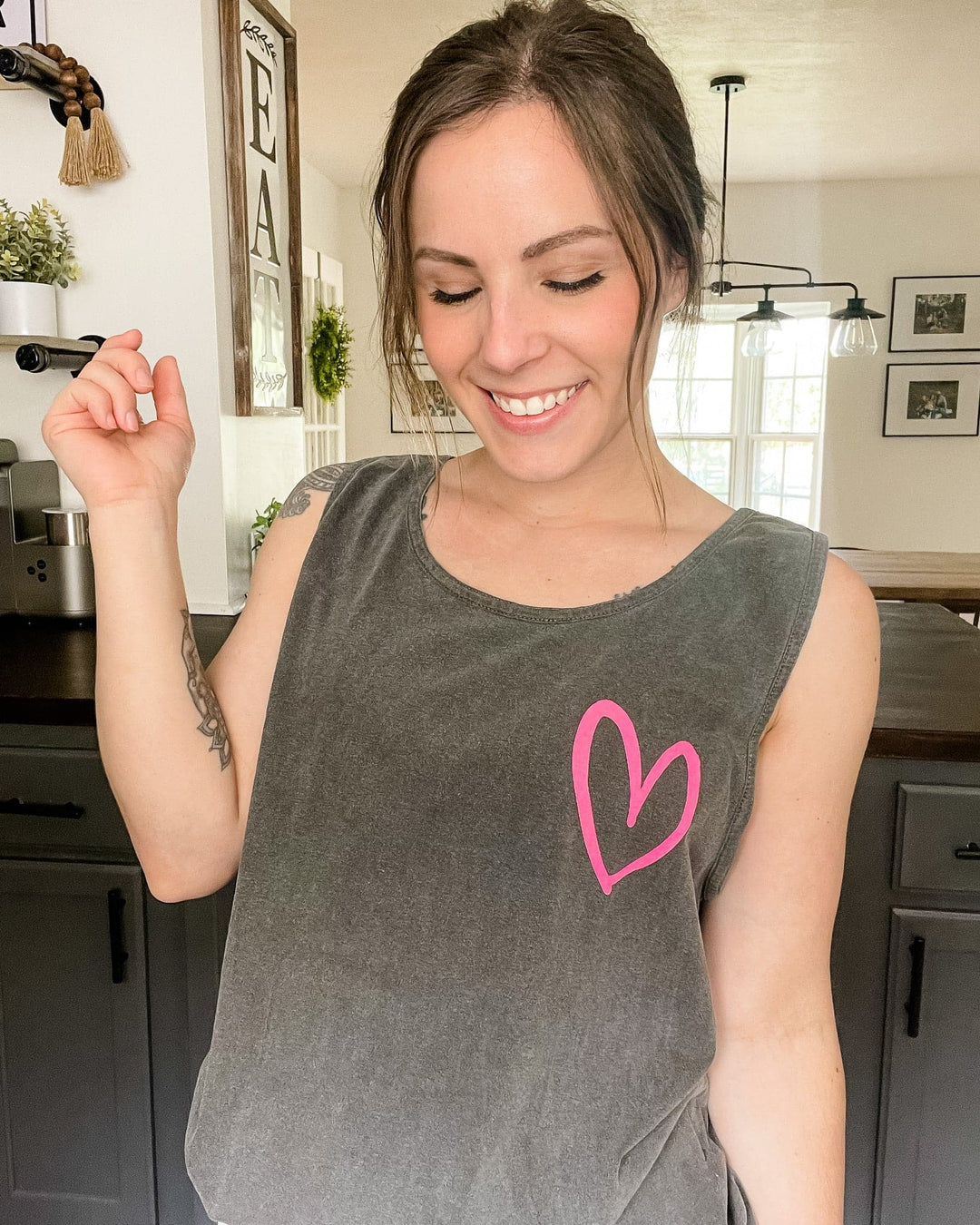 Your Anxiety Is Lying To You Tank Top - Pepper