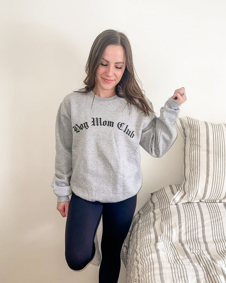 Boy Mom Club Blackletter Sweatshirt