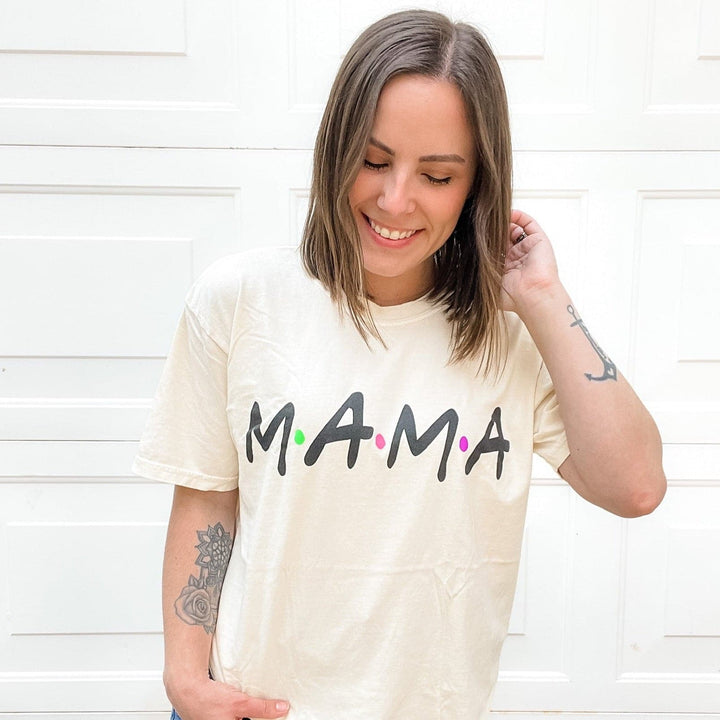 Mama Friends Tee - Ivory