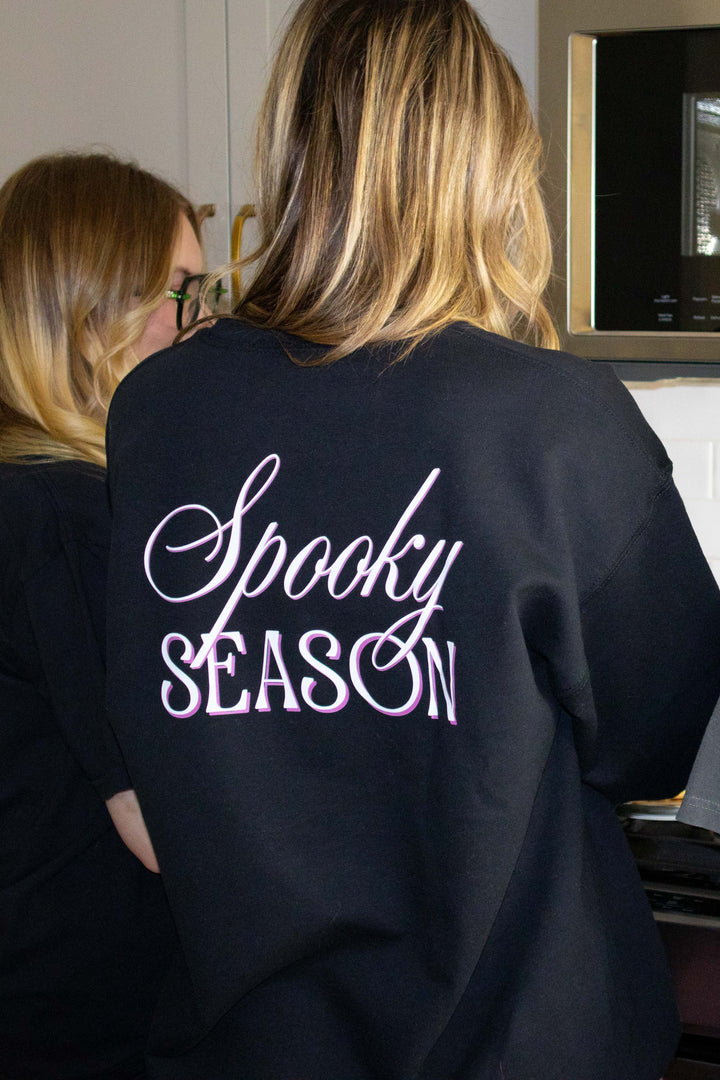 Spooky Season Black Sweatshirt