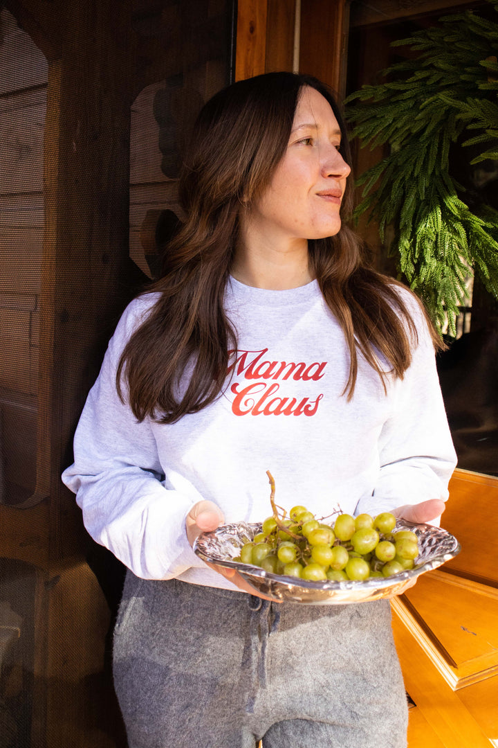Mama Claus Ash Sweatshirt