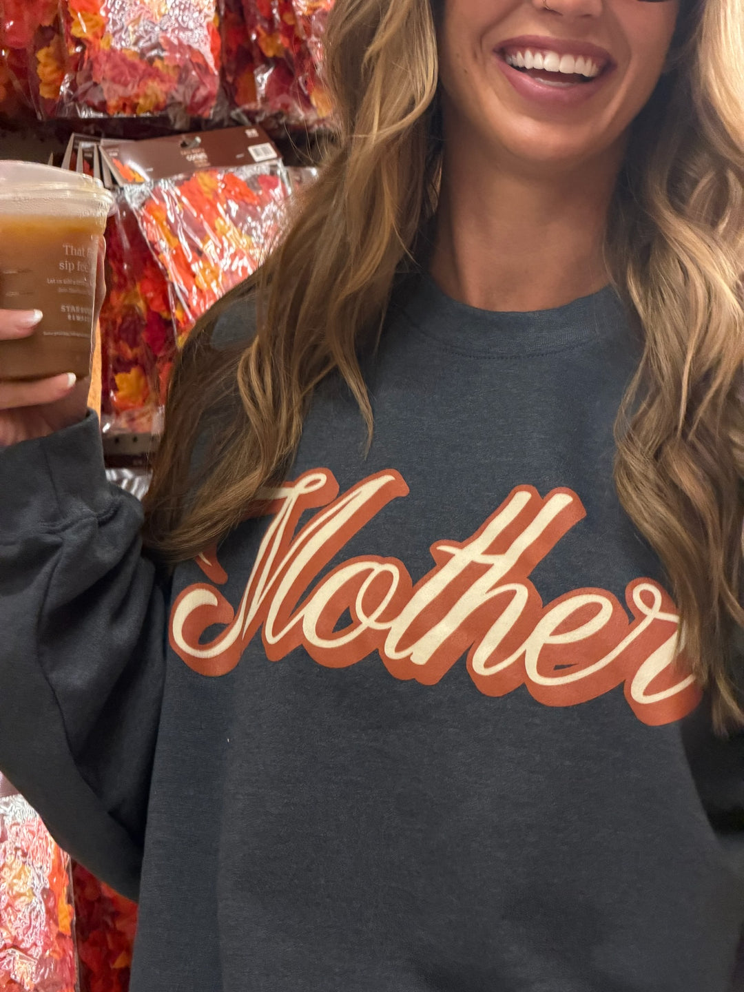 Mother Sweatshirt - Dark Grey