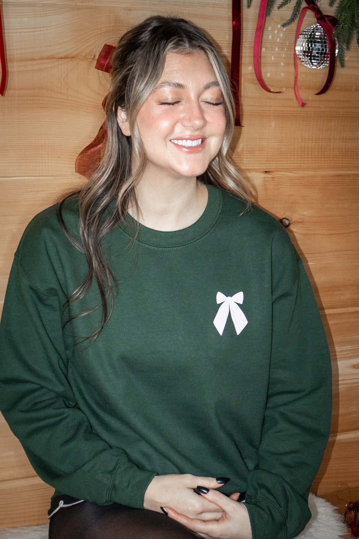 Deck These Halls Forest Green Sweatshirt