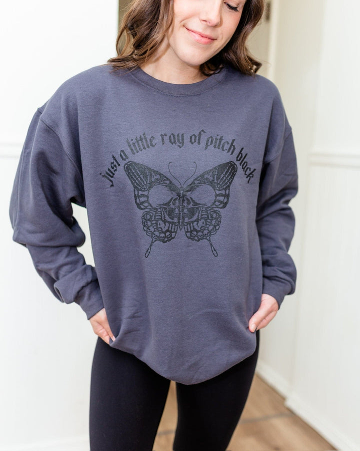 Little Ray Of Pitch Black Sweatshirt