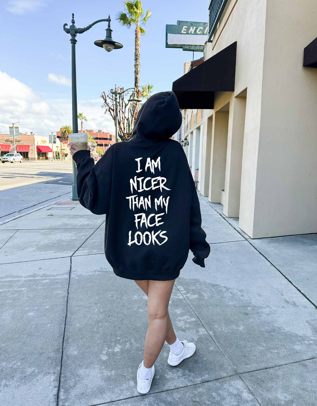 Nicer Than My Face Looks Hoodie (PREORDER)