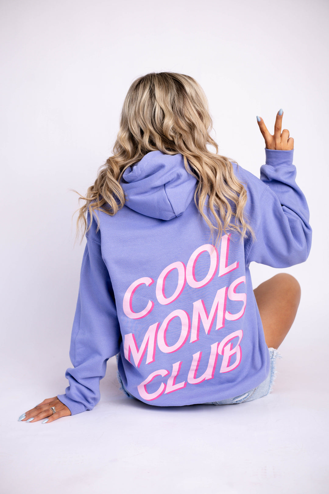 Cool Moms Club Hoodie Violet – Sweetees