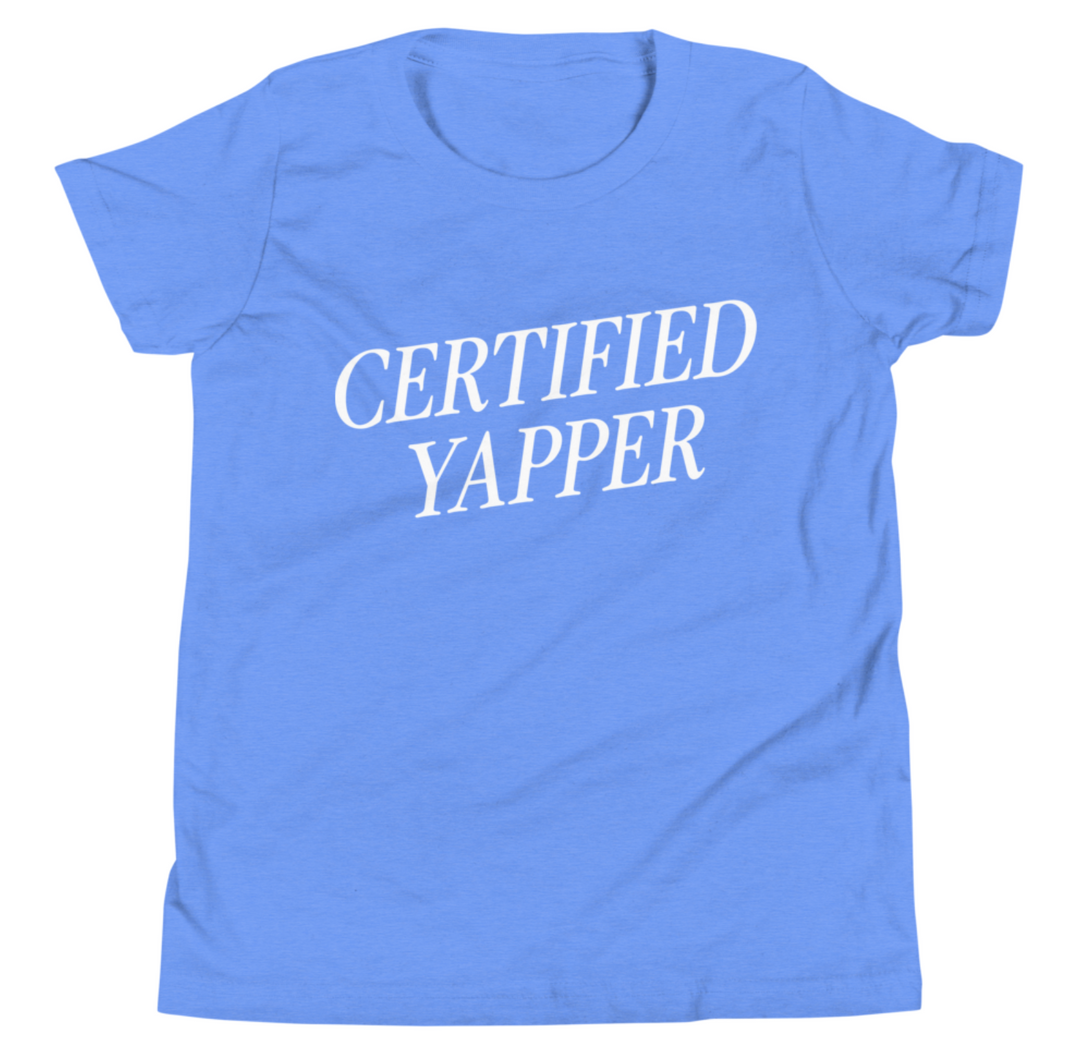 Certified Yapper Kid's Tee
