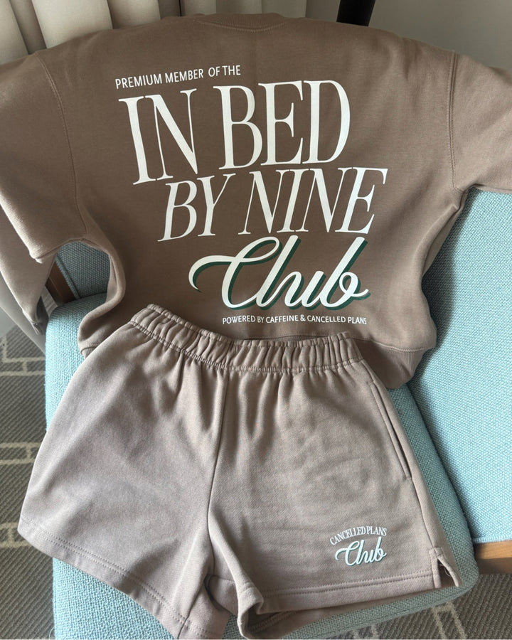 In Bed By Nine Shorts (PRESALE)