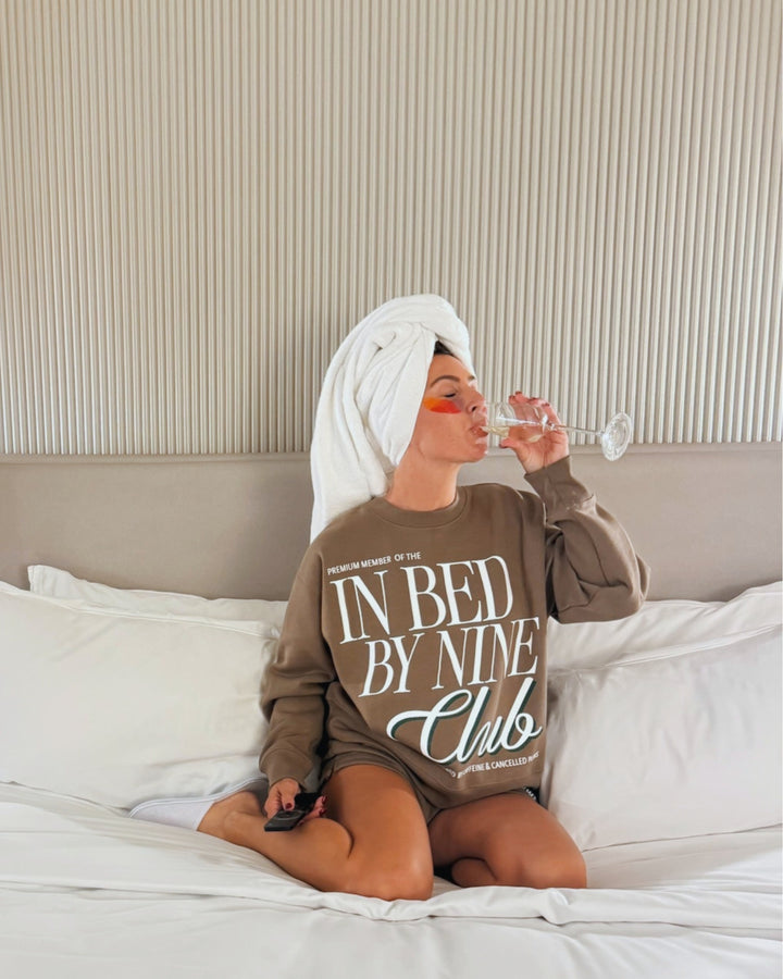 In Bed By Nine Sweatshirt (PRESALE)