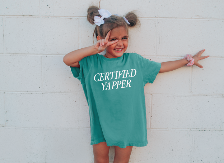 Certified Yapper Kid's Tee