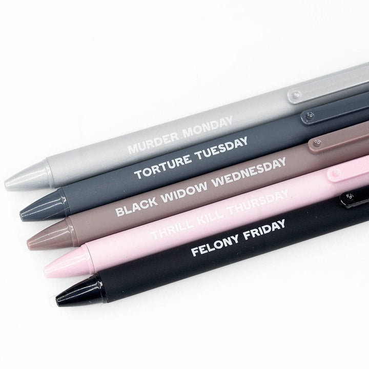 True Crime Pen Set