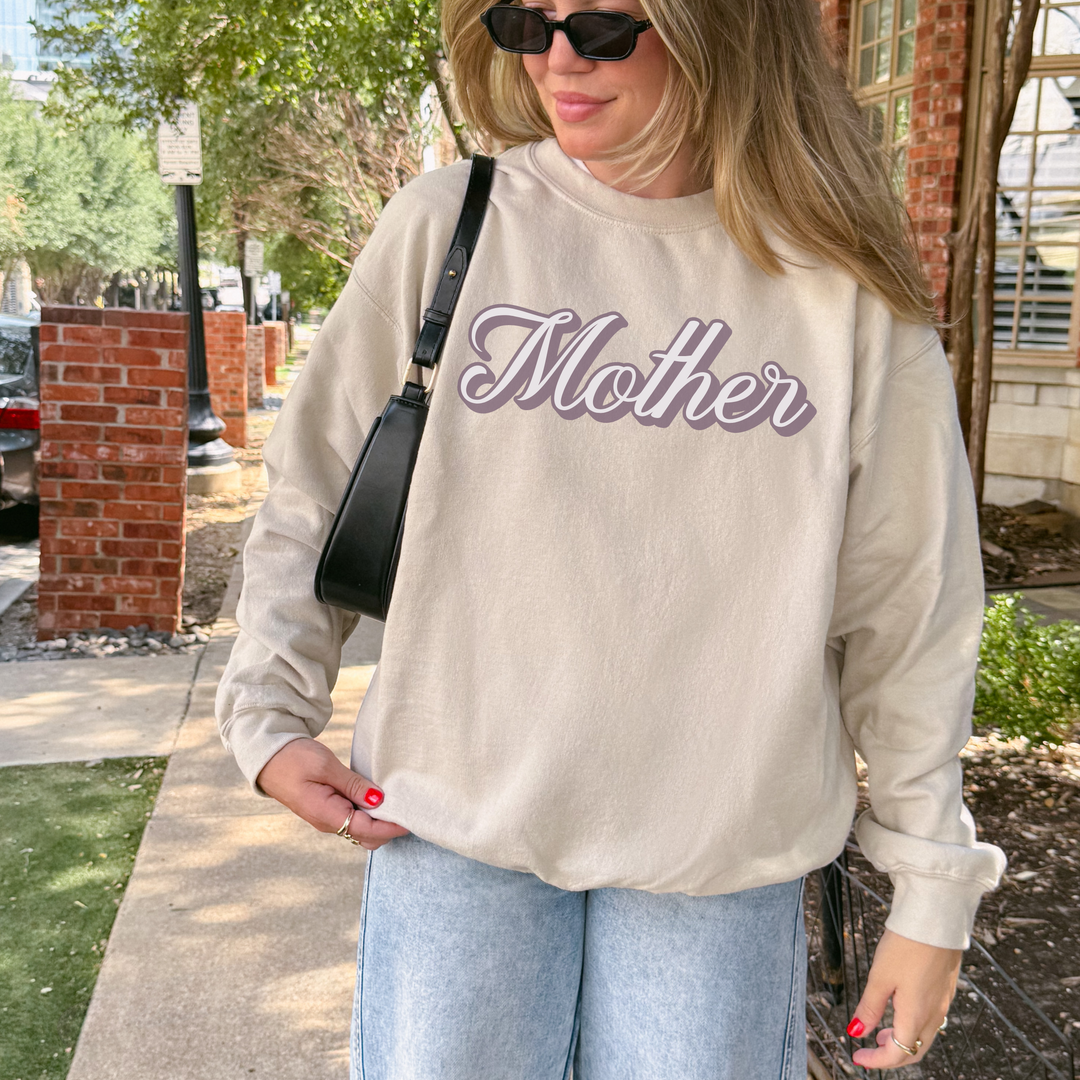 Mother Sweatshirt - Sand