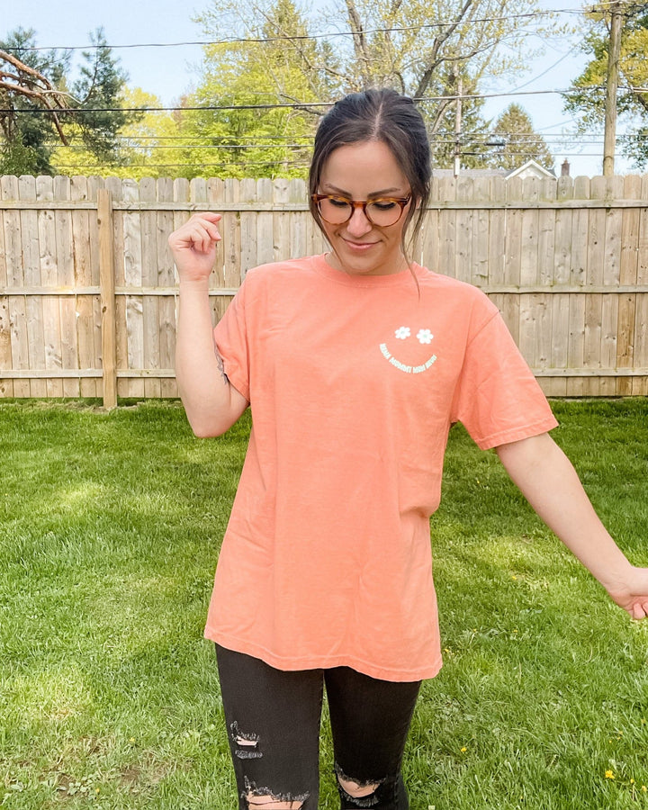 Mama, Mommy, Mom, BRUH Tee - Terracotta