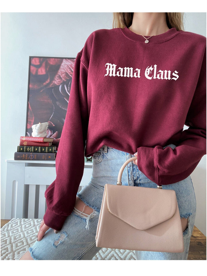 Mama Claus Blackletter Sweatshirt