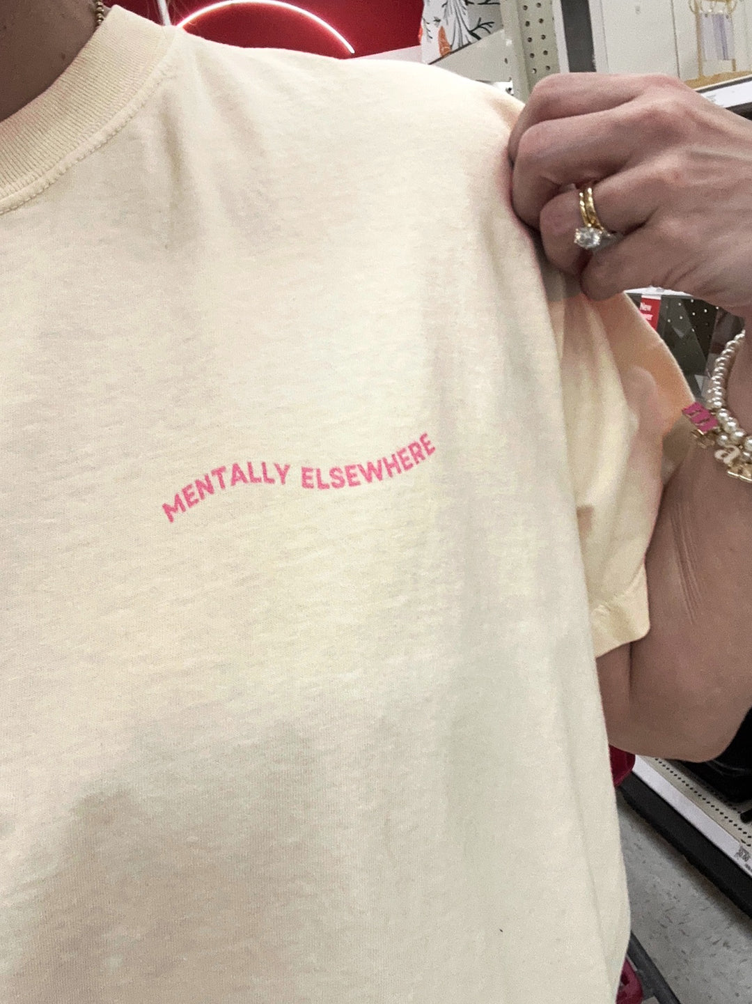 I Came I Saw I Had Anxiety Ivory Tee
