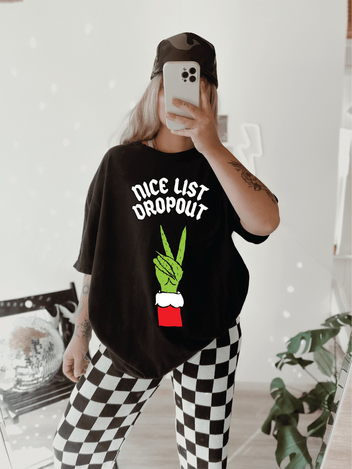 Nice List Dropout Tee