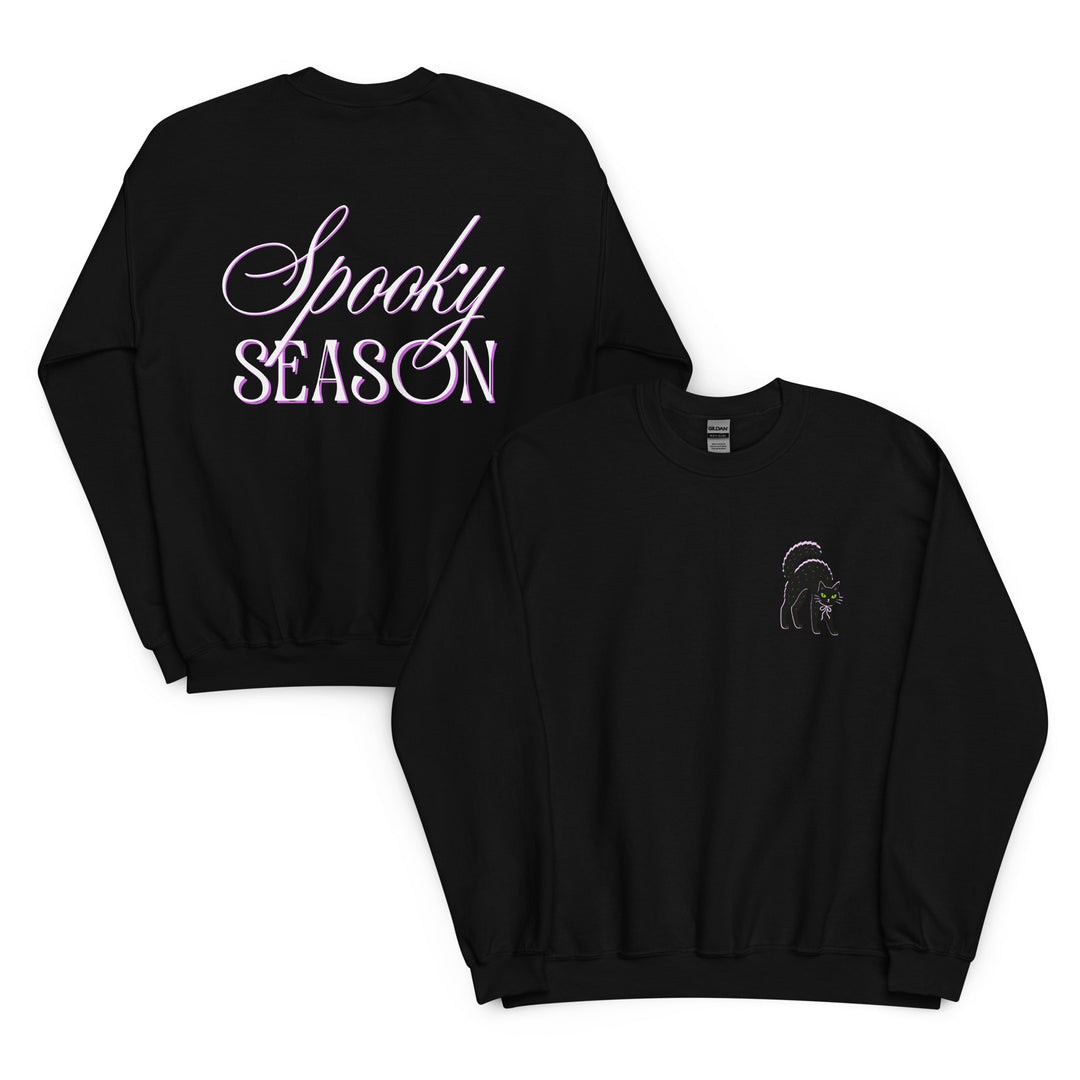 Spooky Season Black Sweatshirt