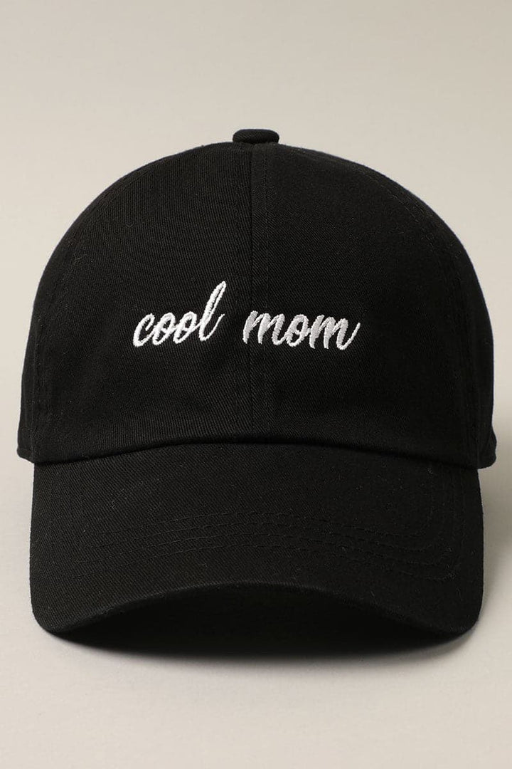 Cool Mom Embroidered Baseball Cap *MORE COLORS*