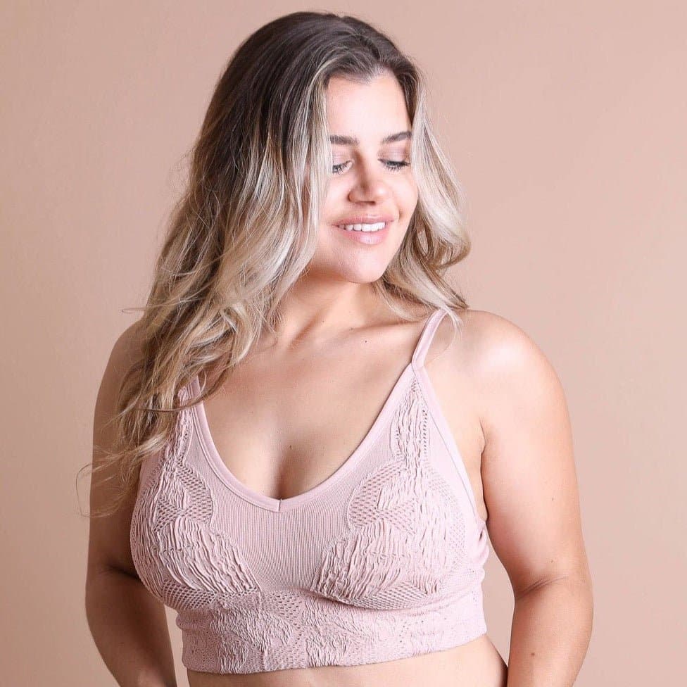 Iris Textured Padded Bralette *MORE COLORS*