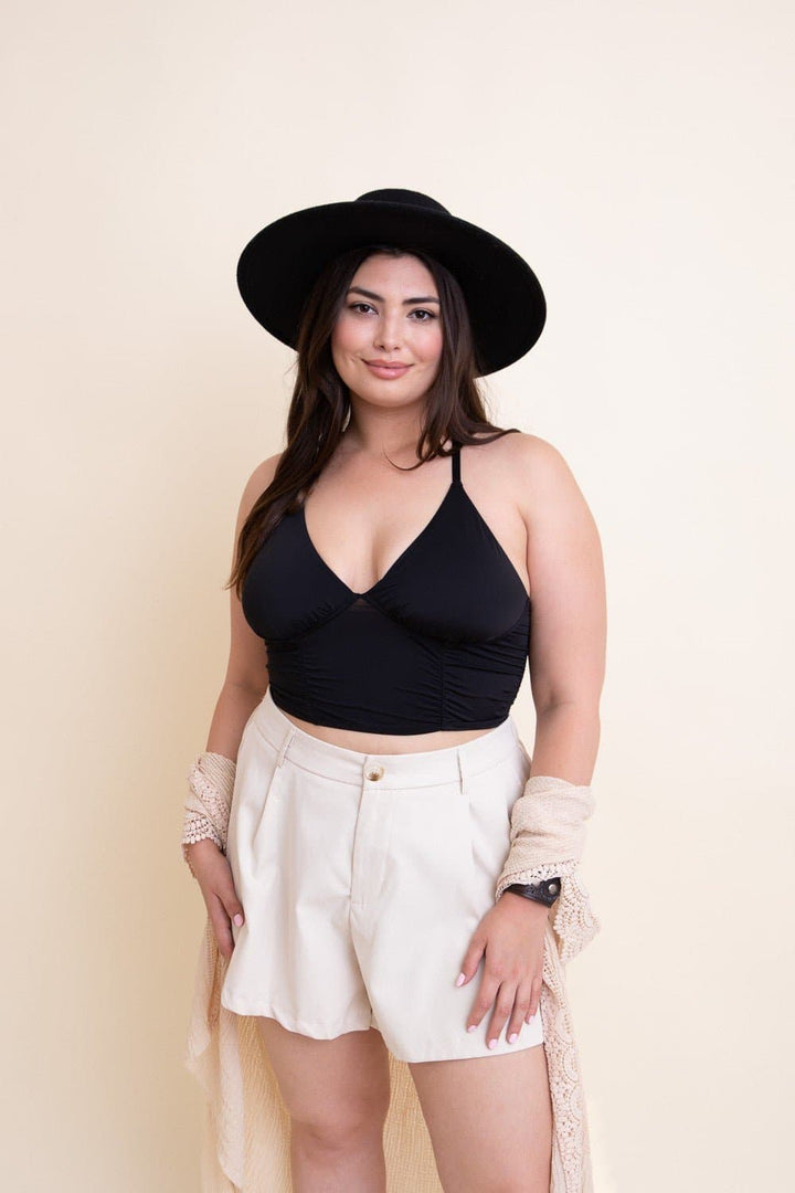 Coco Ruched Bralette *MORE COLORS*