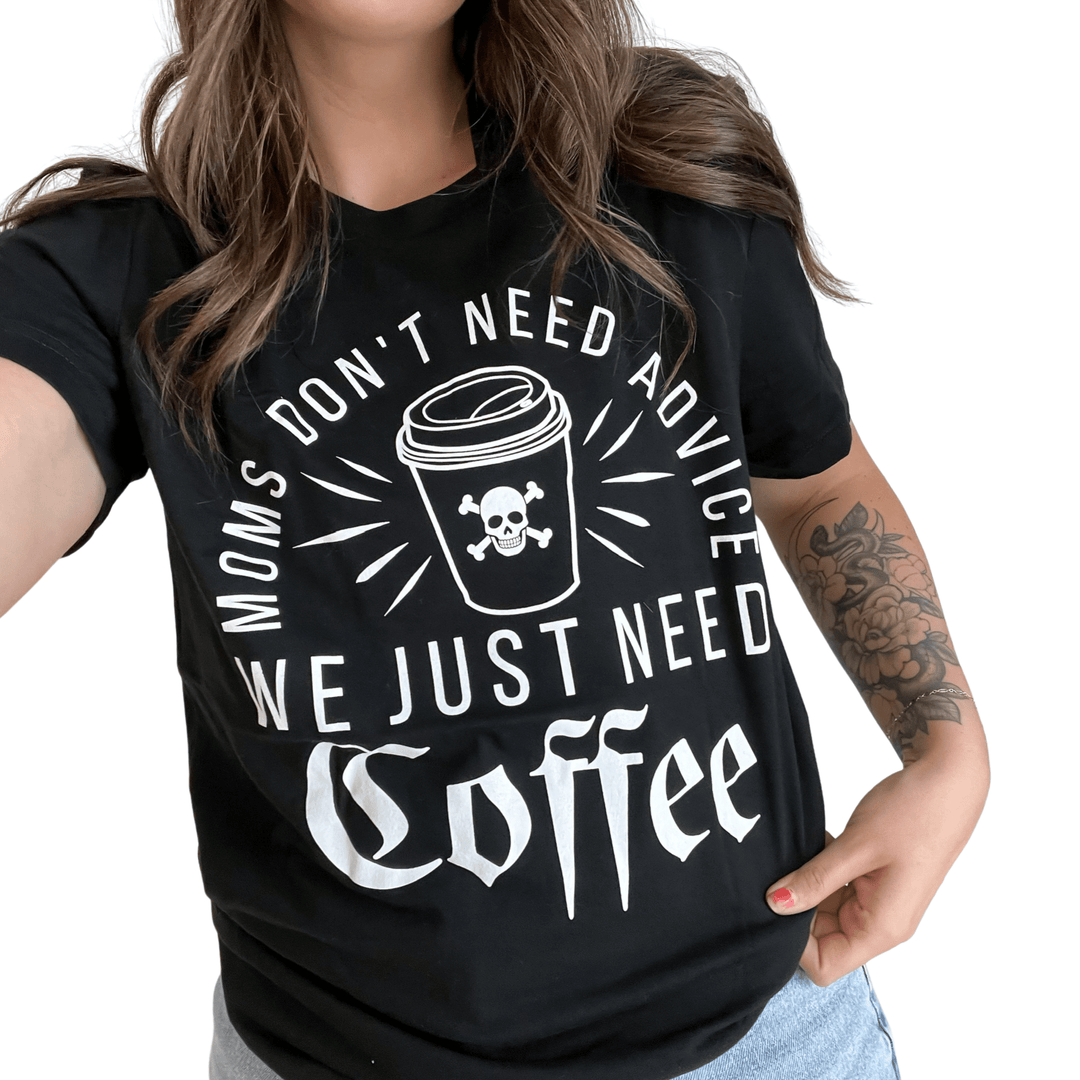 Moms Need Coffee Tee