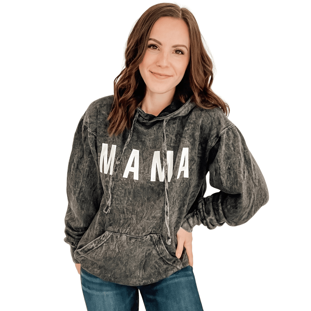 MAMA Mineral Wash Hoodie