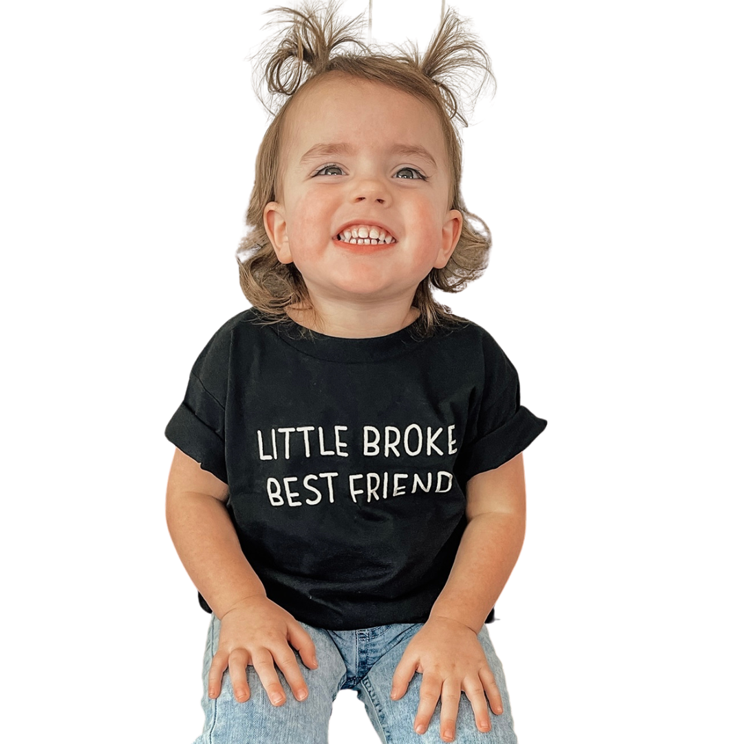 Little Broke Best Friend Kids Tee