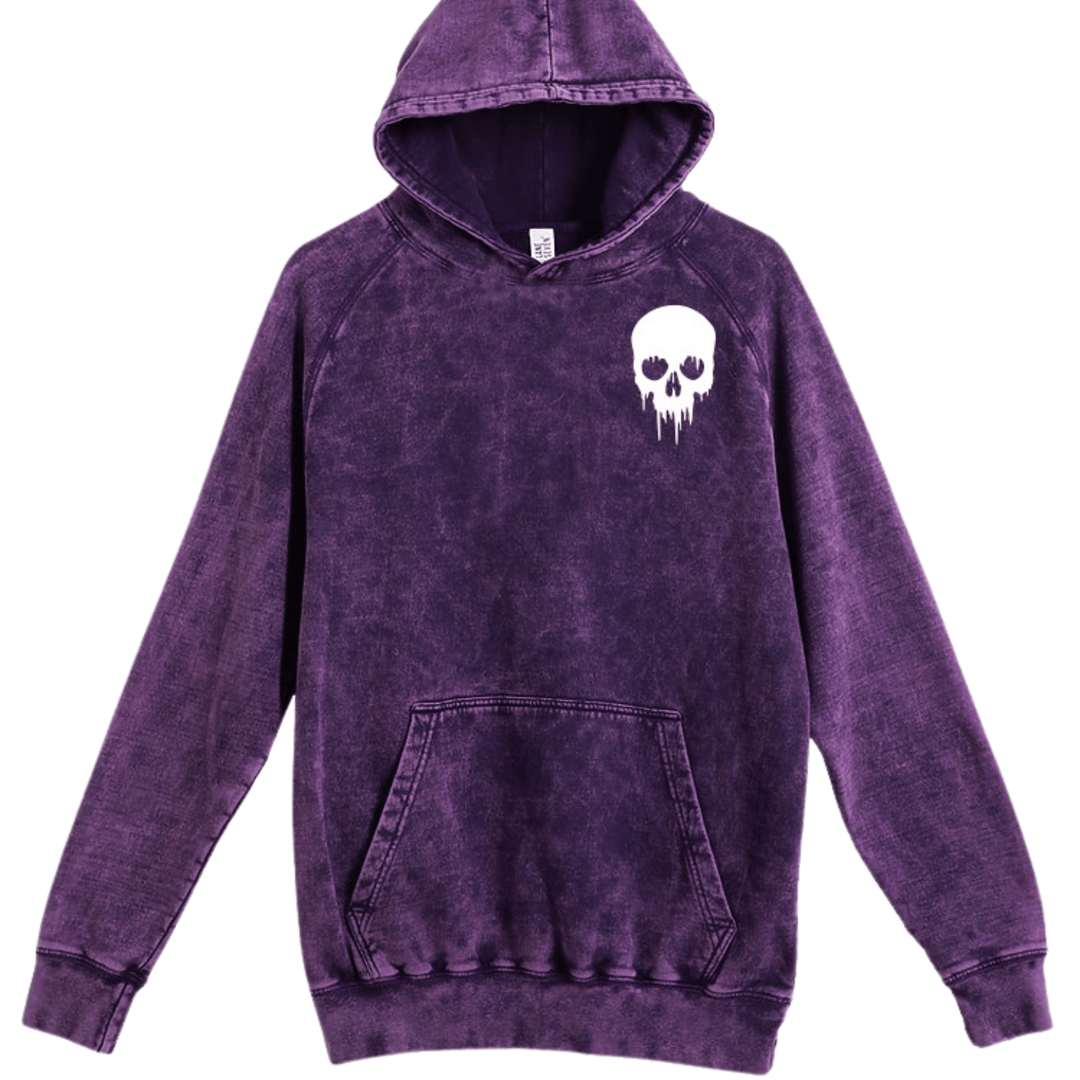 Mom Group Dropout Vintage Purple Hoodie