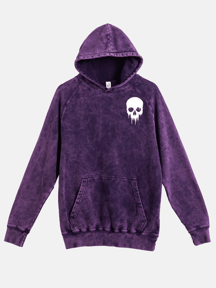 Mom Group Dropout Vintage Purple Hoodie