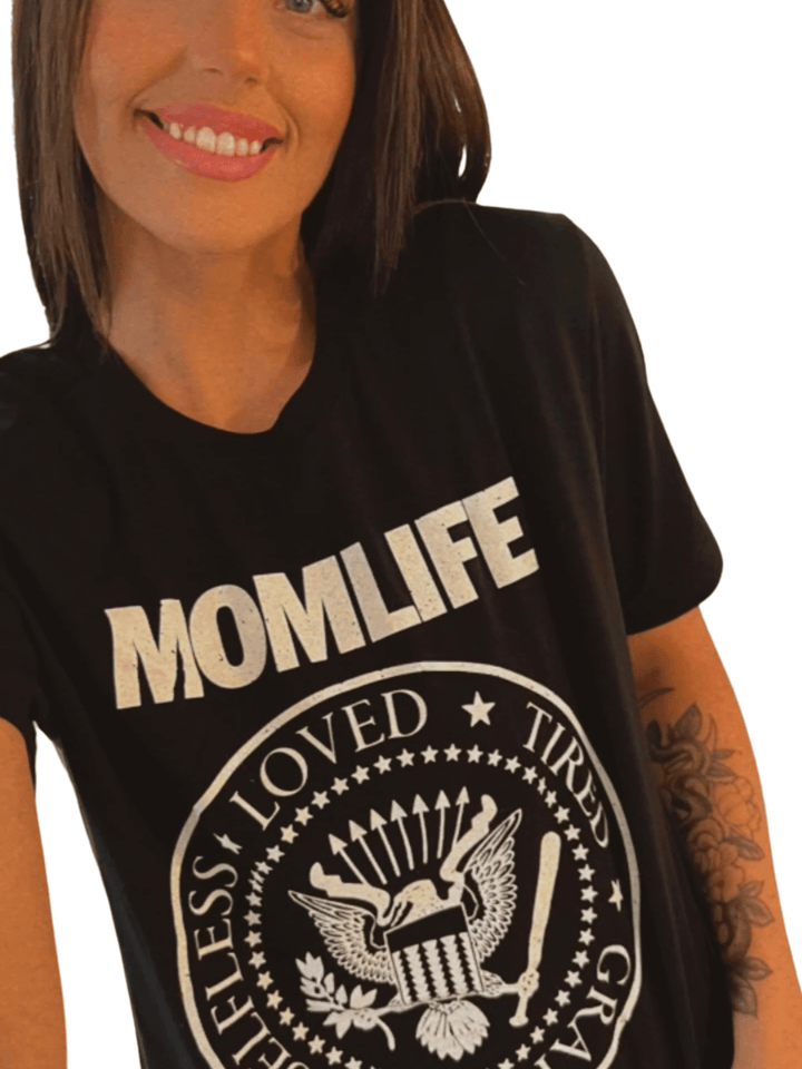 Momlife Band Tee