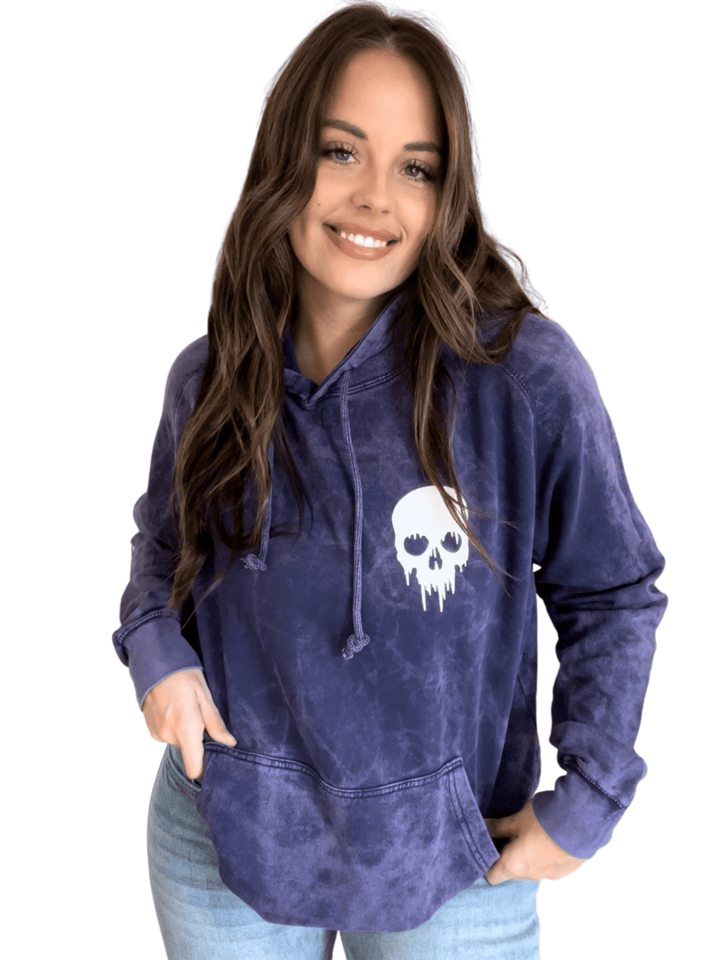 Mom Group Dropout Vintage Purple Hoodie